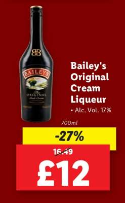 Bailey's Original Cream Liqueur