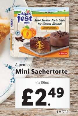 Alpenfest Mini Sachertorte
