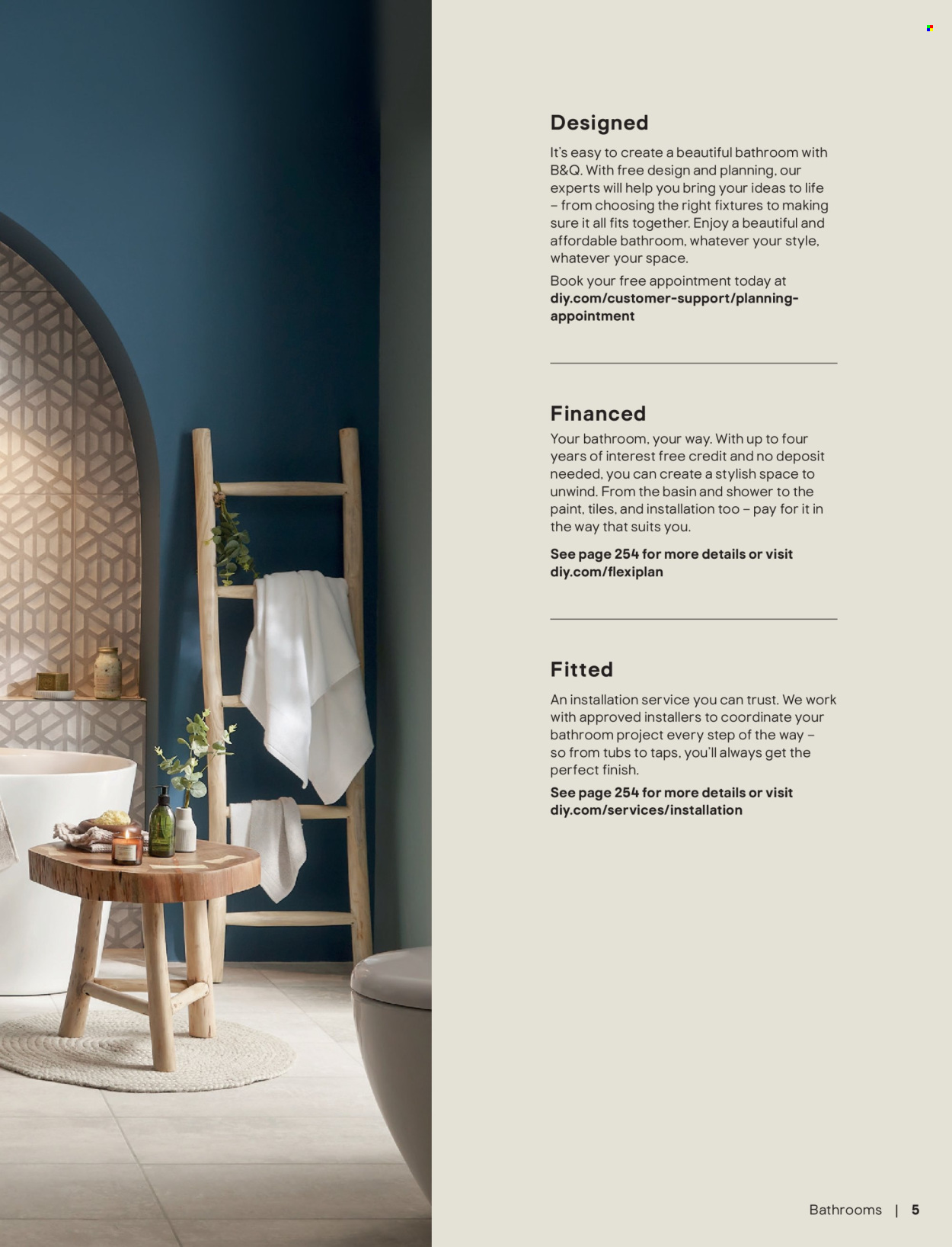 B&Q offer. Page 1