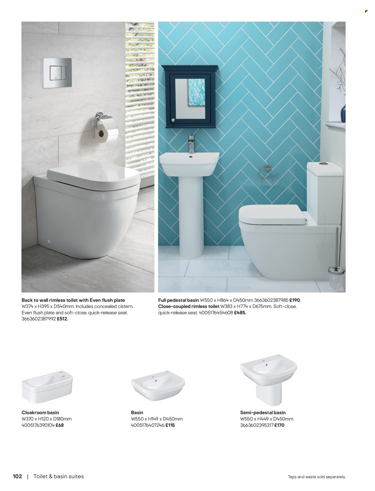 B&Q offer. Page 1