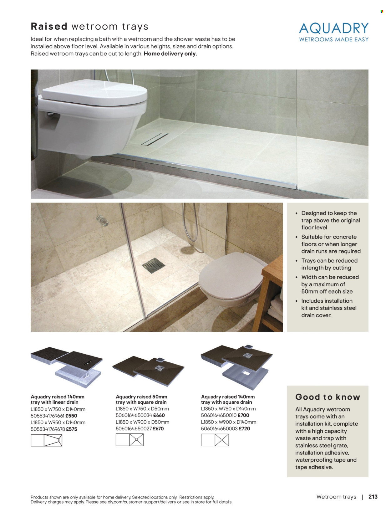 B&Q offer. Page 1