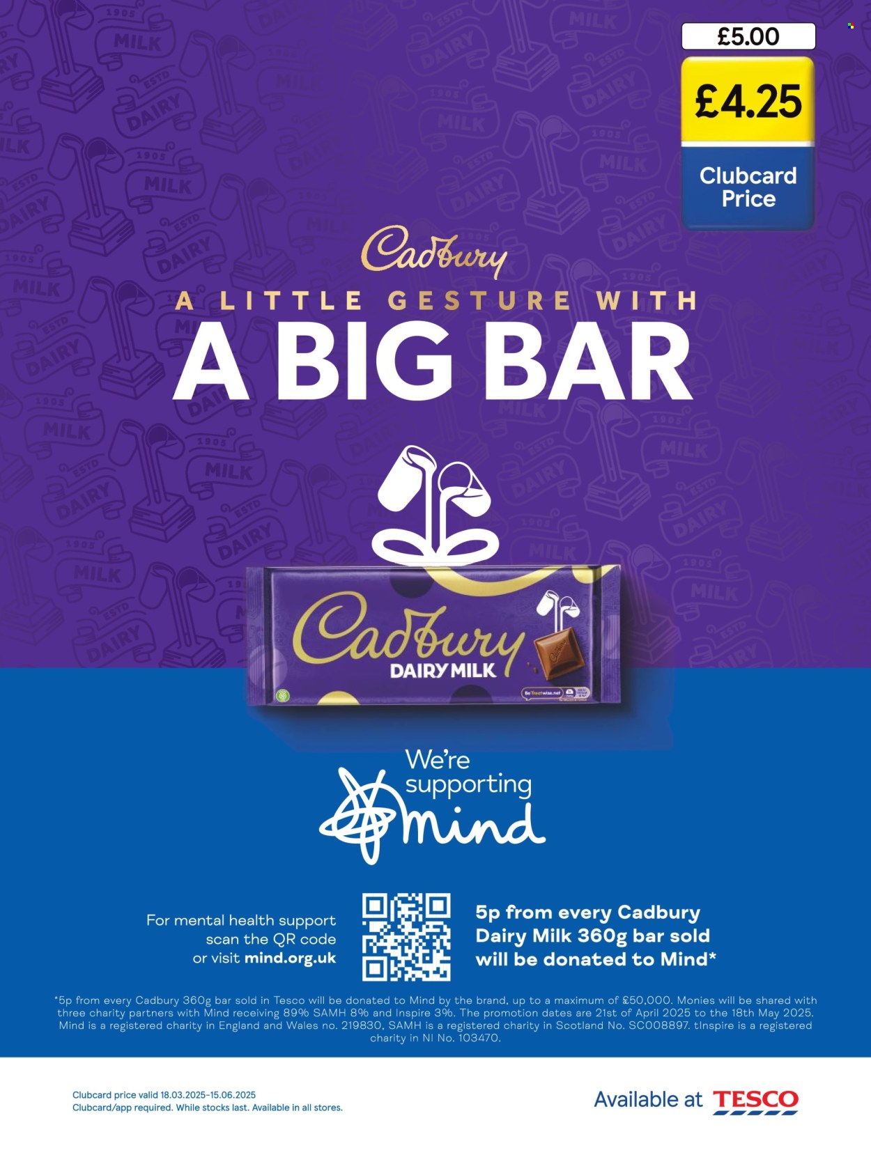 Tesco offer - 01/05/2025 - 31/05/2025. Page 1