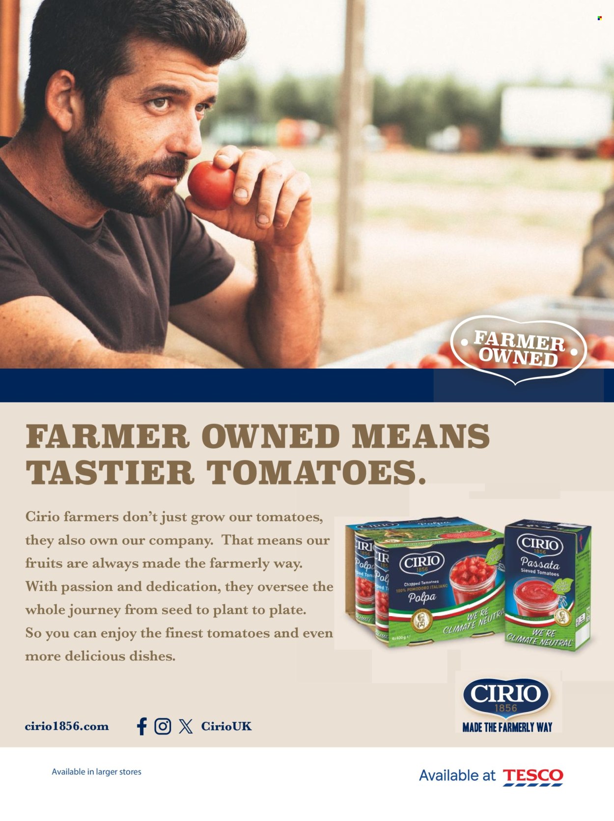 Tesco offer - 01/05/2025 - 31/05/2025. Page 1