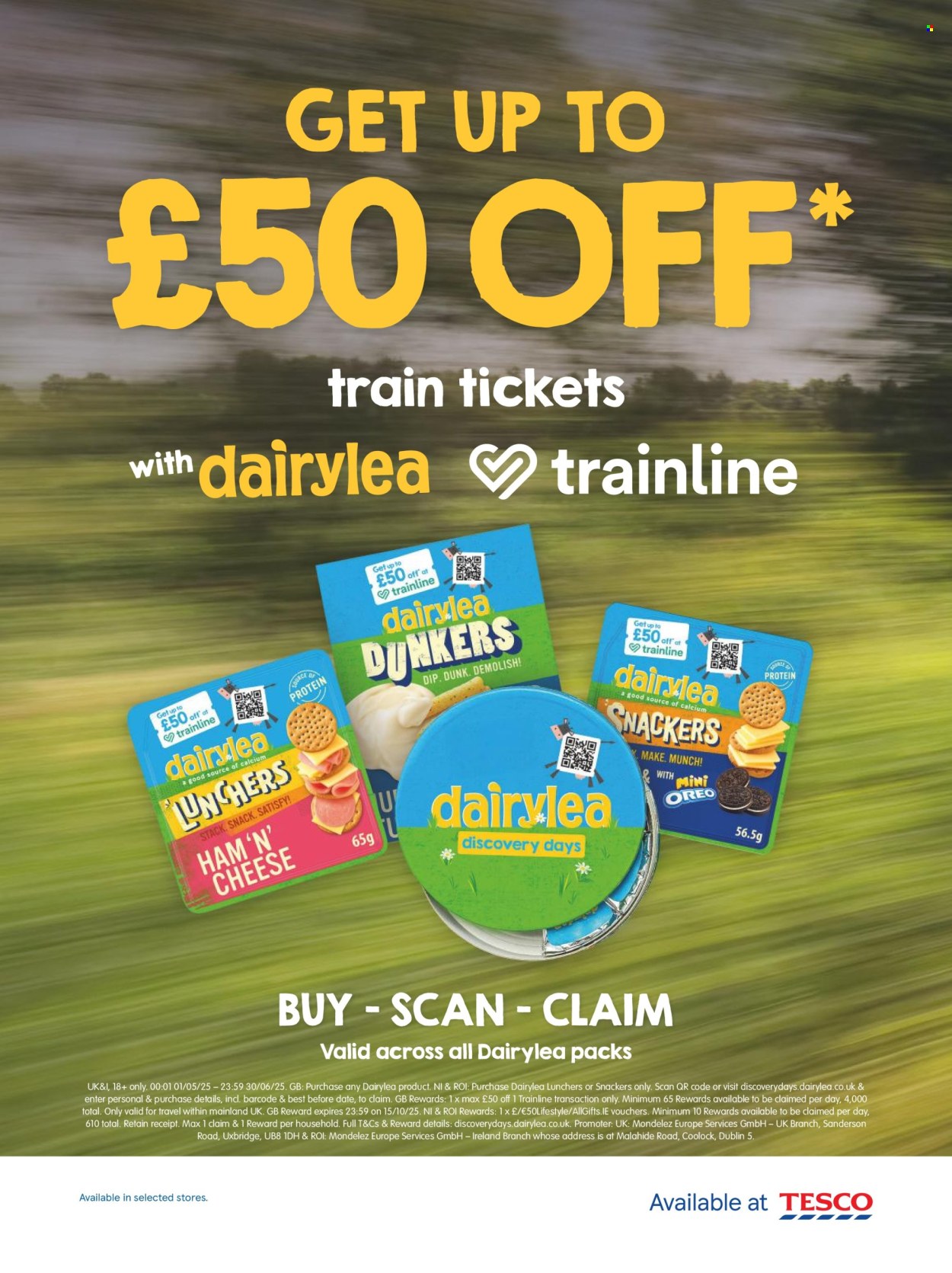 Tesco offer - 01/05/2025 - 31/05/2025. Page 1