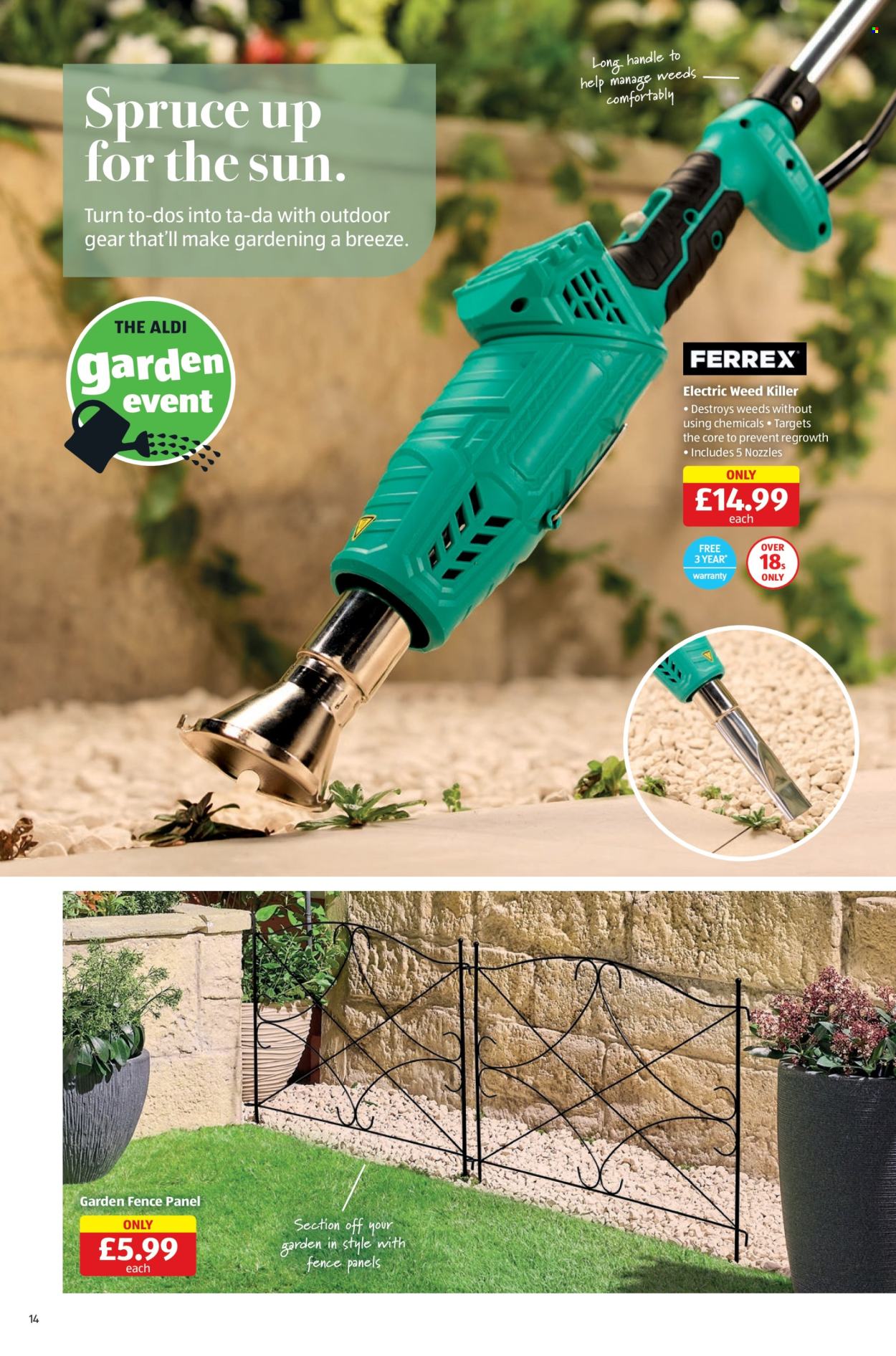 Aldi offer - 08/05/2025 - 11/05/2025. Page 1