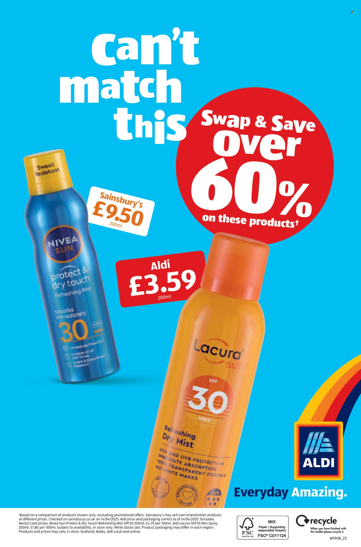 Aldi offer - 08/05/2025 - 11/05/2025. Page 1