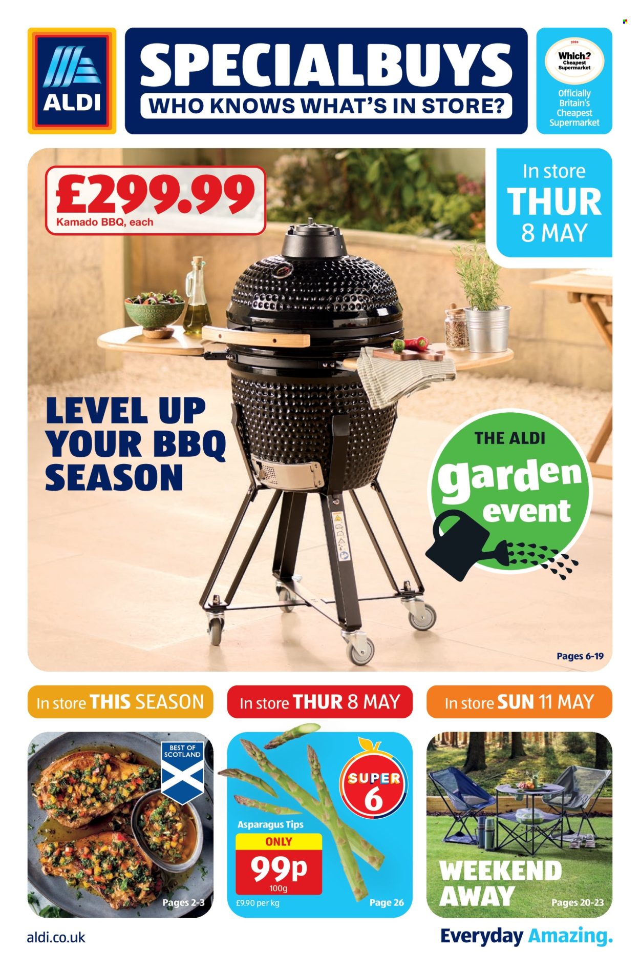 Aldi offer - 08/05/2025 - 11/05/2025. Page 1