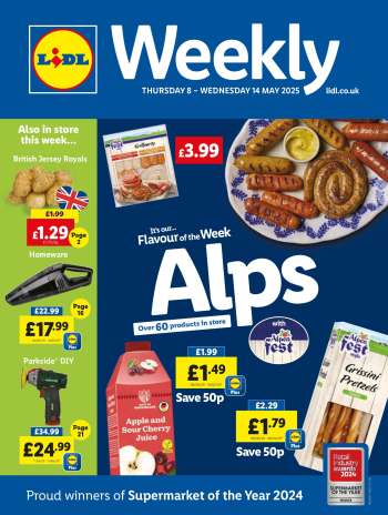 Lidl offer  - 08/05/2025 - 14/05/2025.