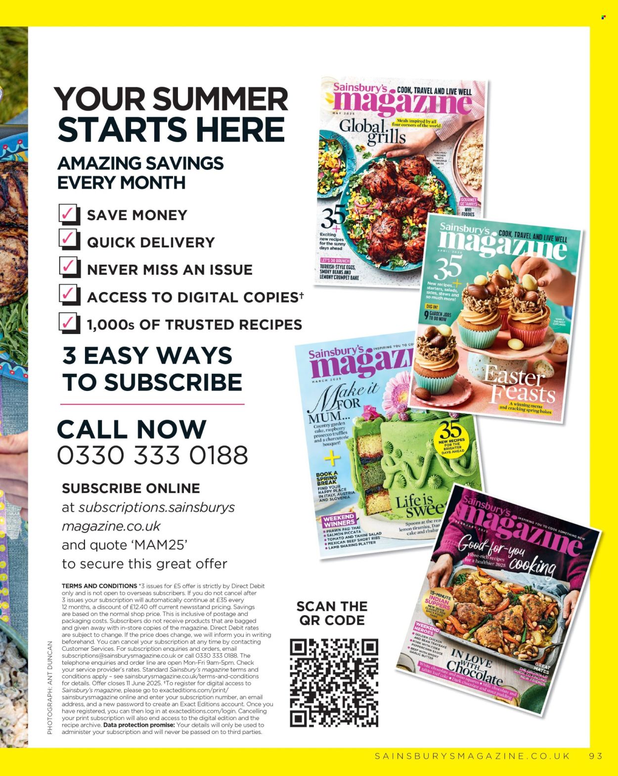 Sainsbury's offer - 01/05/2025 - 31/05/2025. Page 1