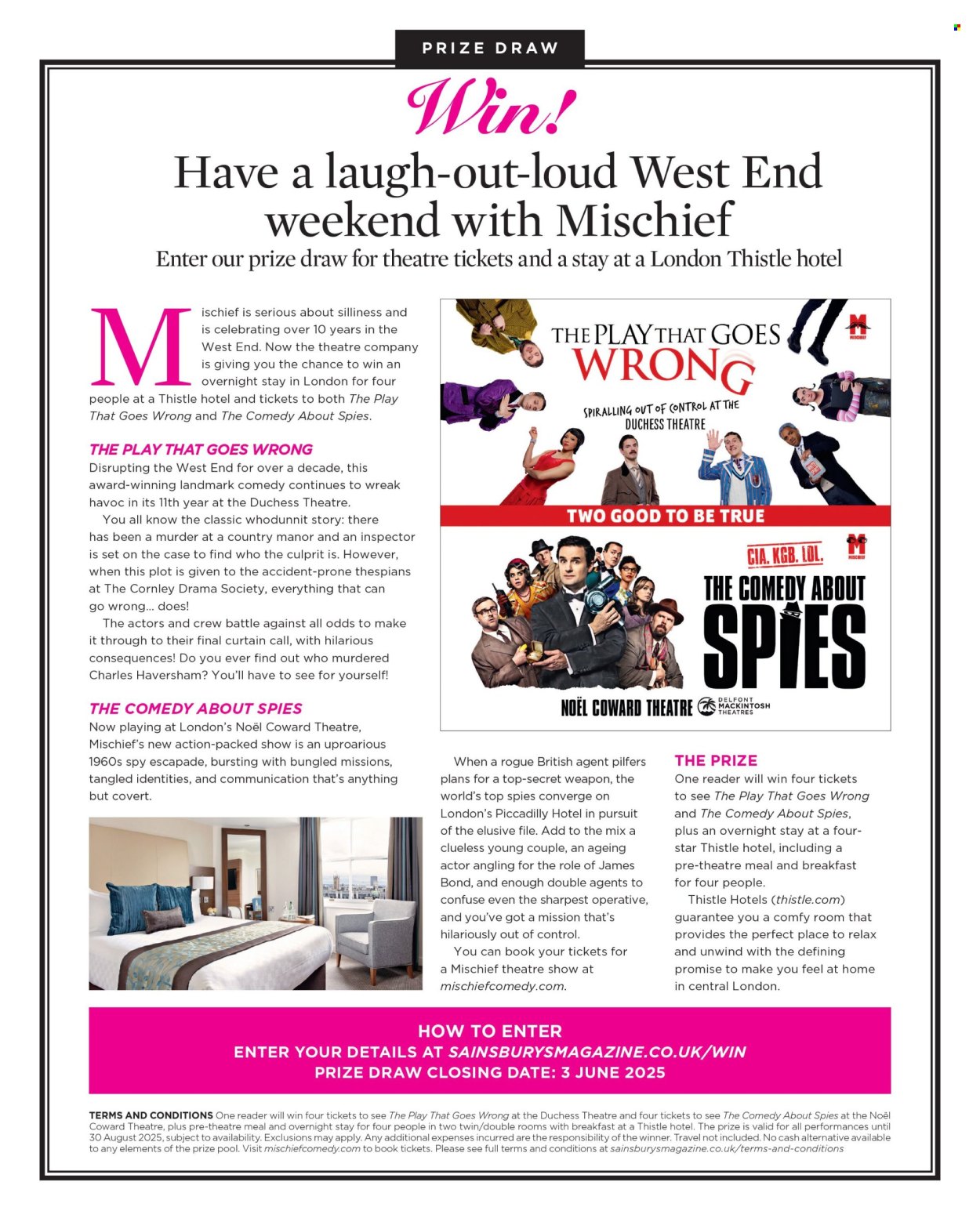 Sainsbury's offer - 01/05/2025 - 31/05/2025. Page 1