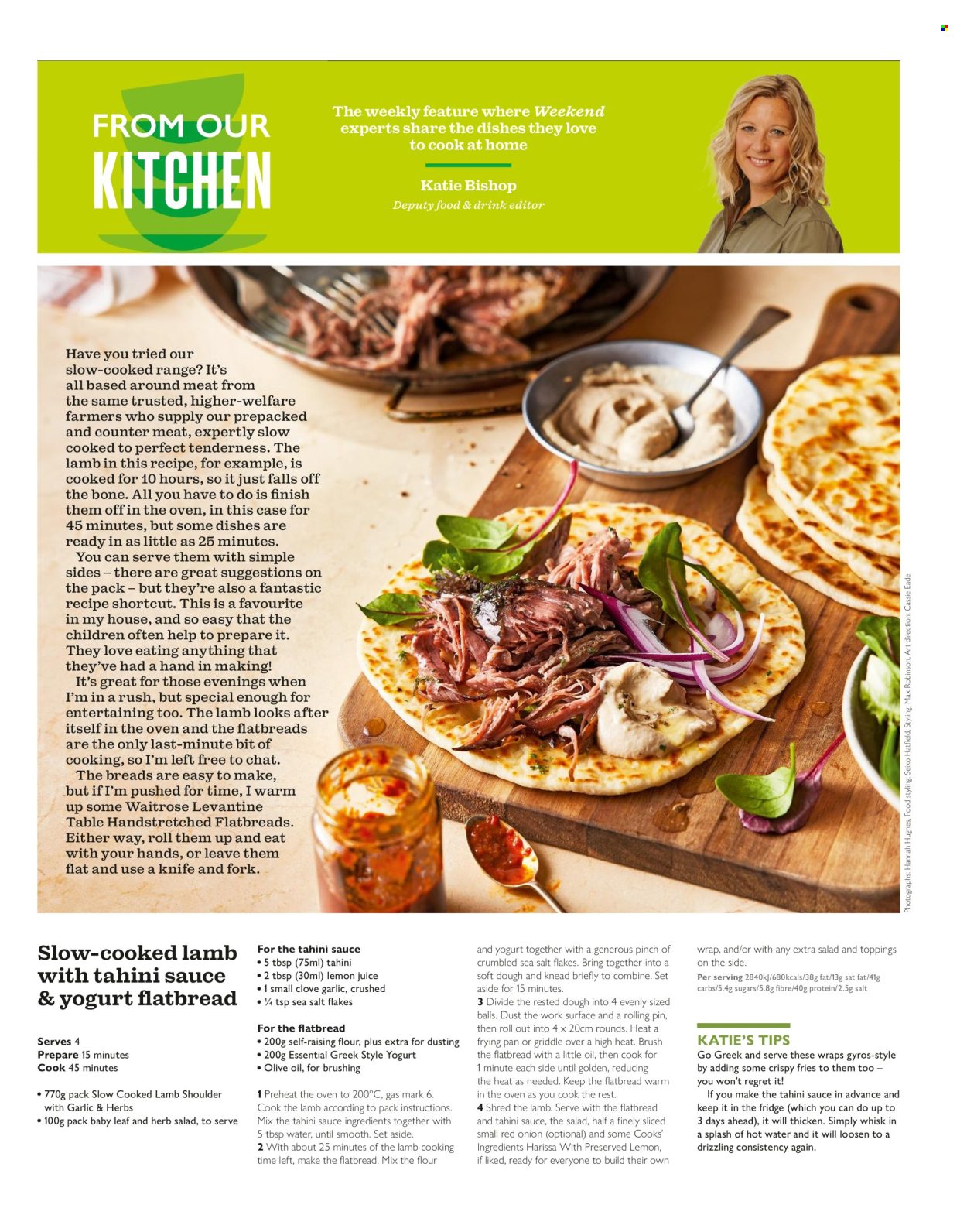 Waitrose offer. Page 1
