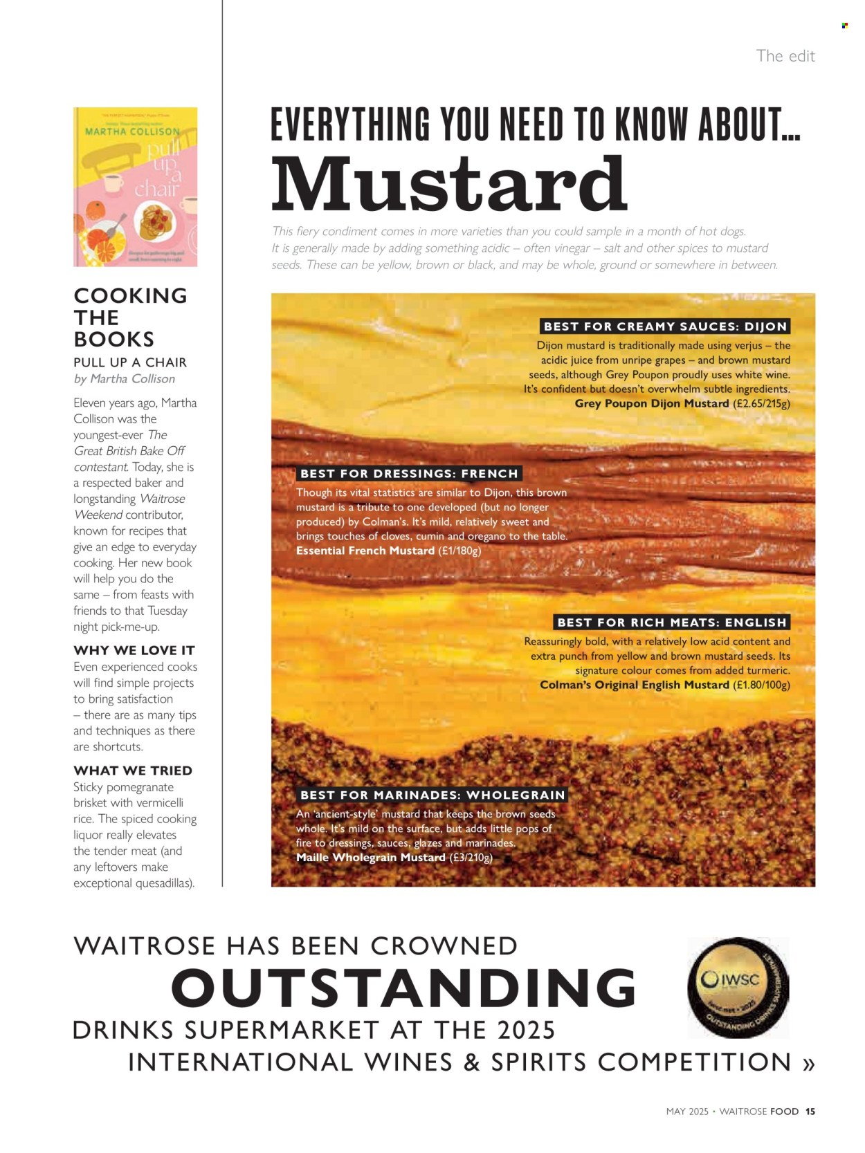 Waitrose offer - 01/05/2025 - 31/05/2025. Page 1