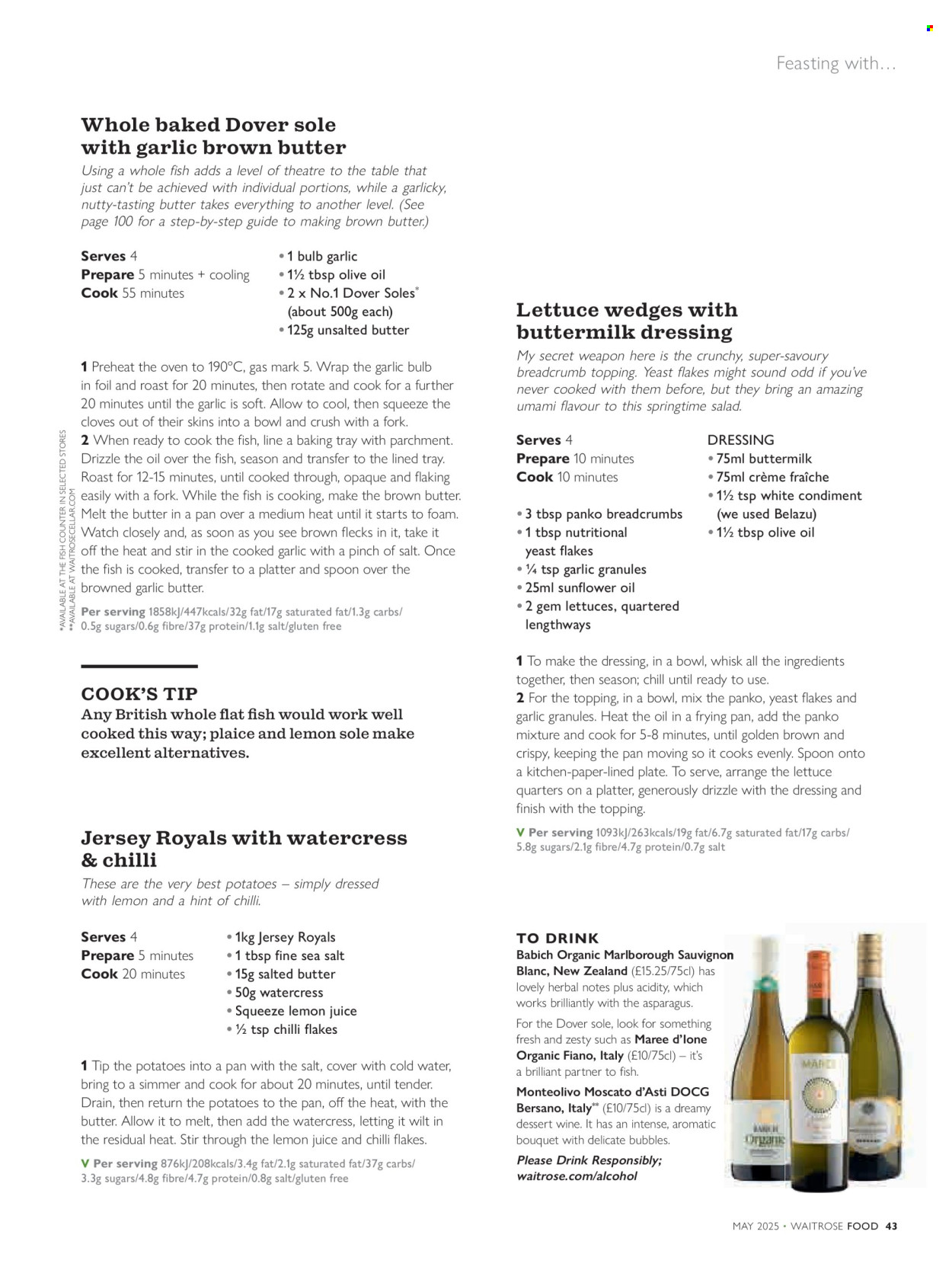 Waitrose offer - 01/05/2025 - 31/05/2025. Page 1