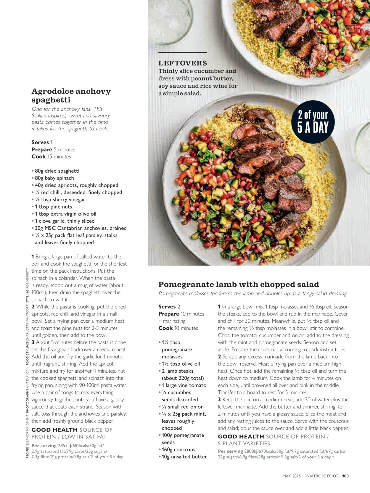 Waitrose offer - 01/05/2025 - 31/05/2025. Page 1