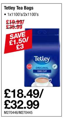 Tetley Tea Bags