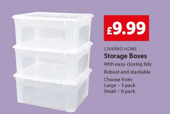 LIVARNO home Storage Boxes