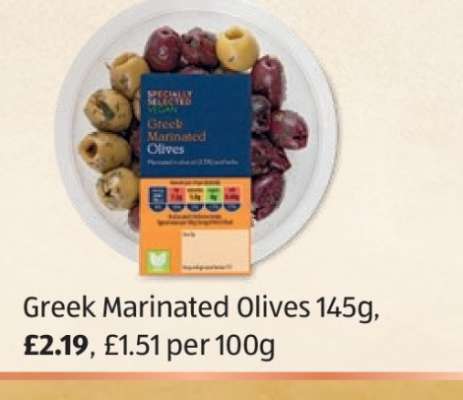 Greek Marinated Olives 145g