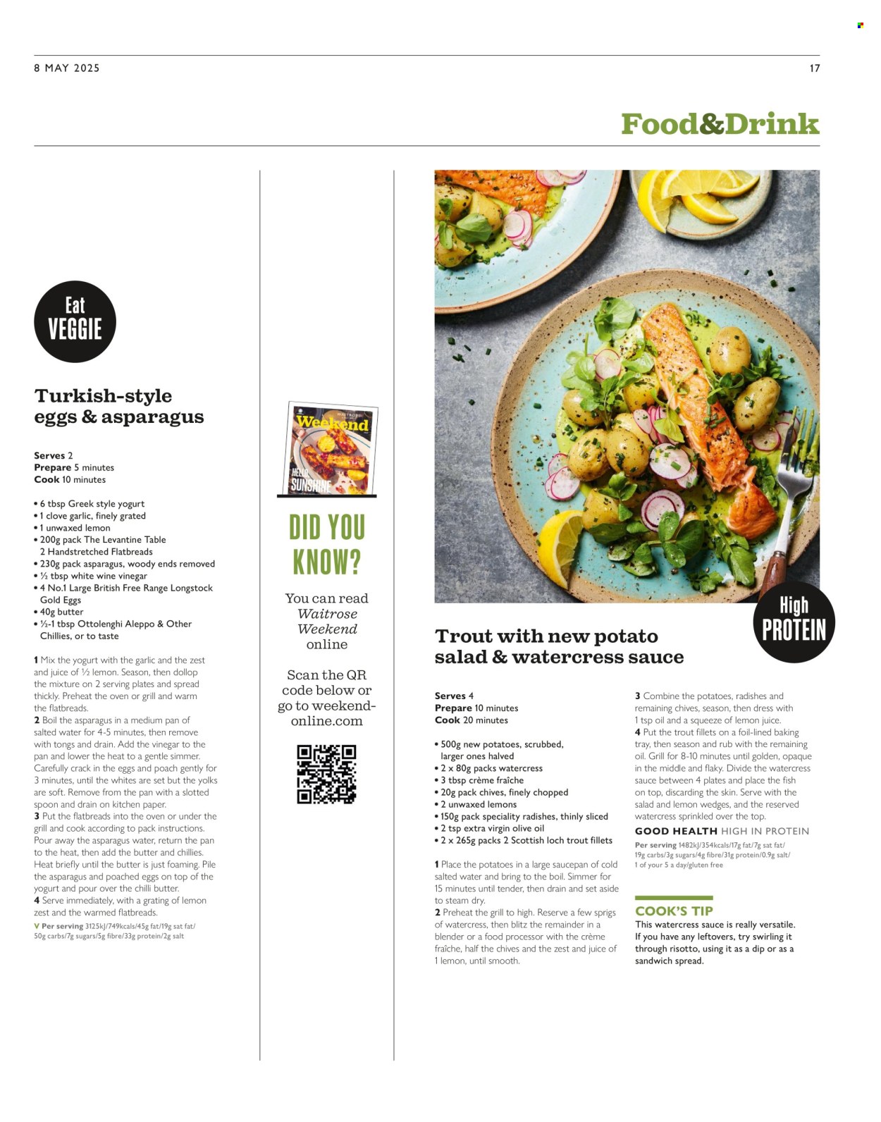 Waitrose offer. Page 1