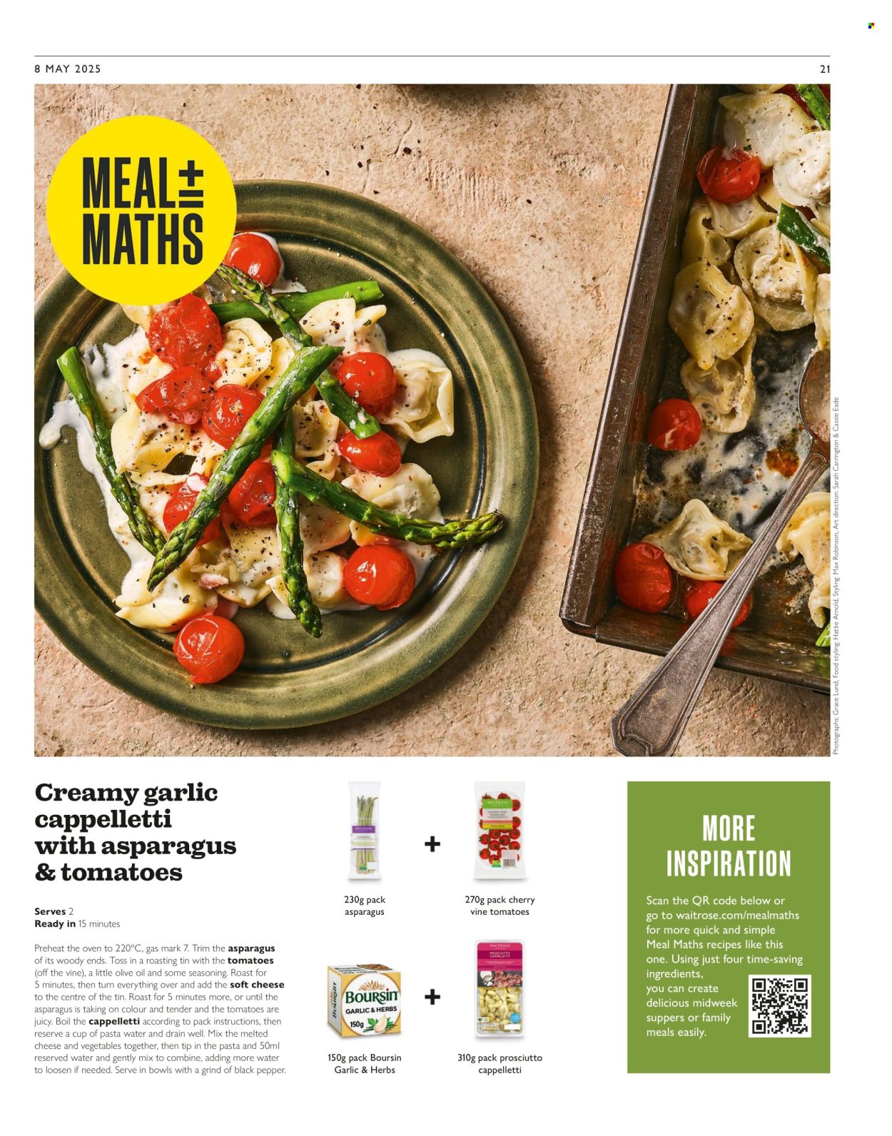 Waitrose offer. Page 1