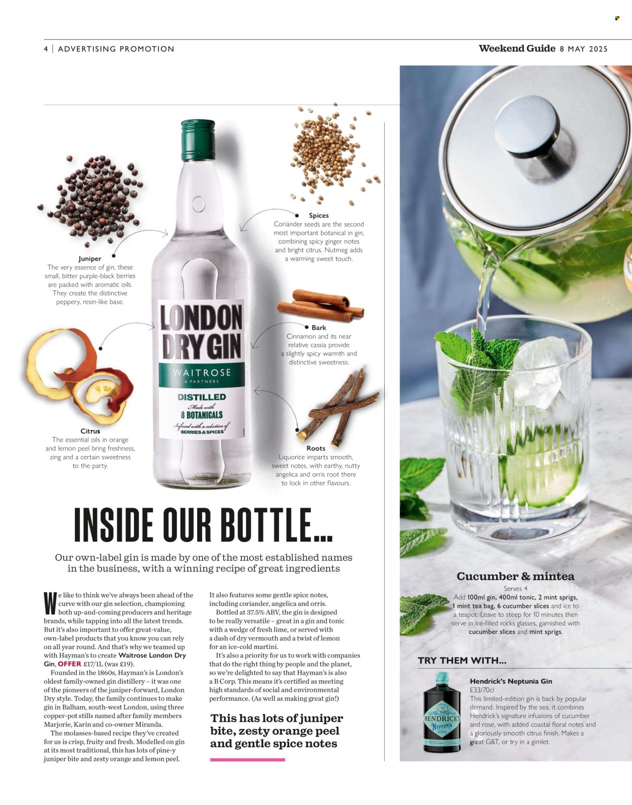 Waitrose offer. Page 1