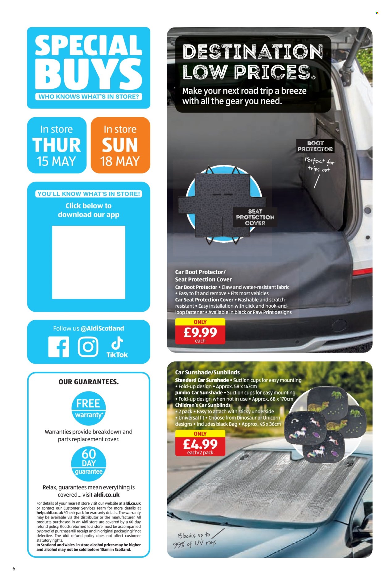 Aldi offer - 15/05/2025 - 18/05/2025. Page 1