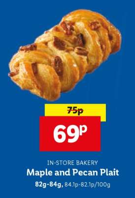 Maple and Pecan Plait