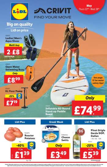Lidl offer  - 22/05/2025 - 28/05/2025.