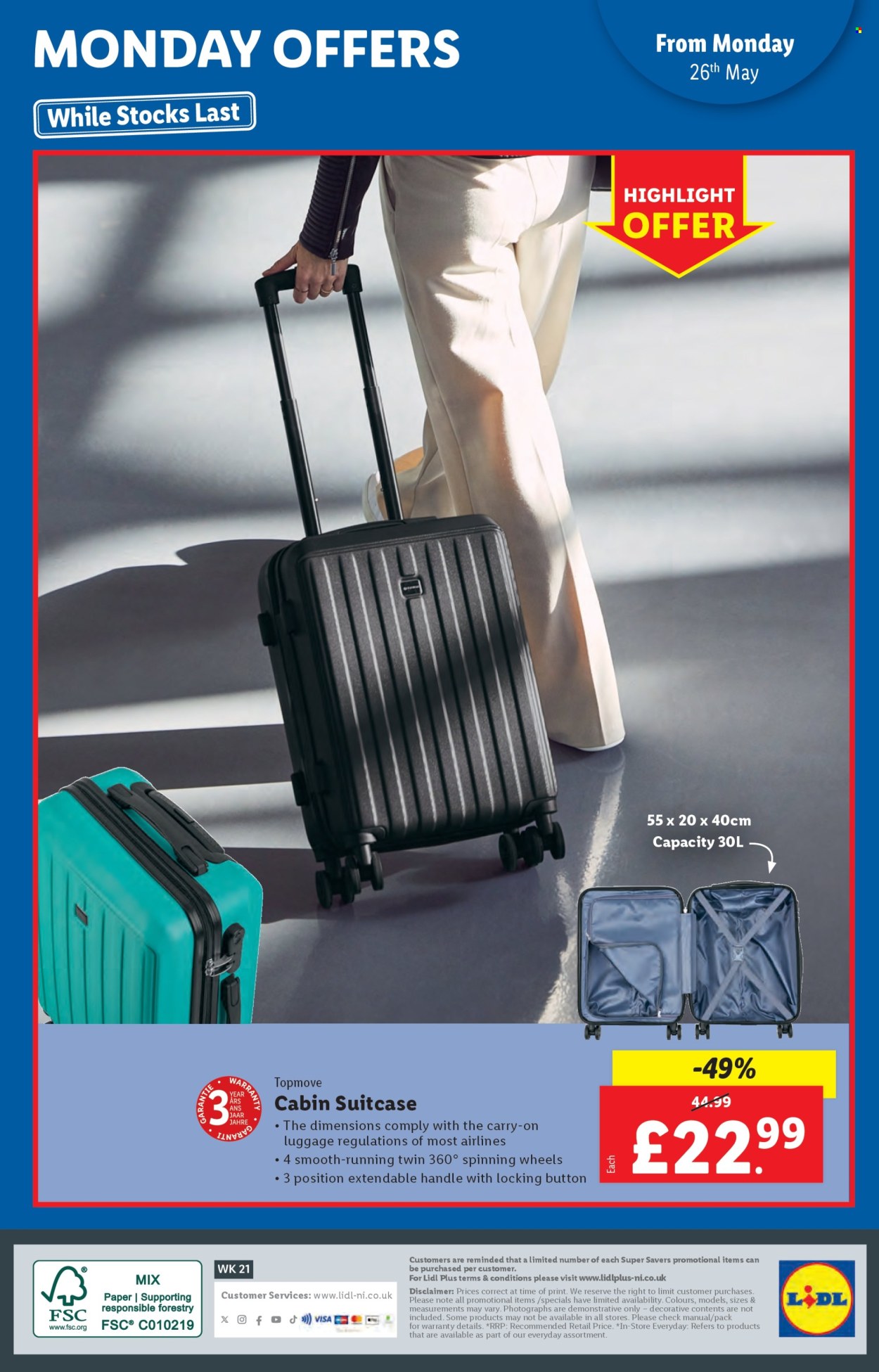 Lidl offer - 22/05/2025 - 28/05/2025. Page 1