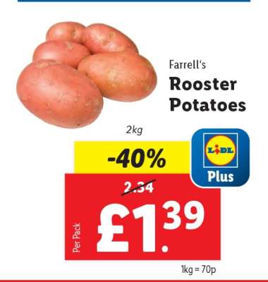 Farrell's Rooster Potatoes