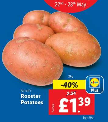 Farrell's Rooster Potatoes