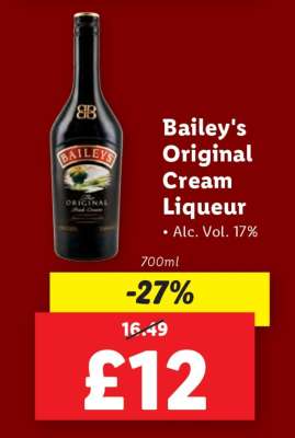 Bailey's Original Cream Liqueur