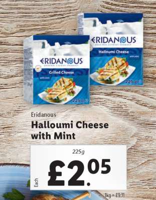 Eridanous Halloumi Cheese with Mint
