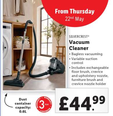 SilverCrest Vacuum Cleaner