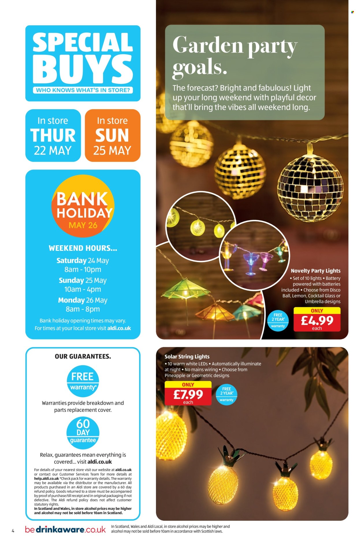 Aldi offer - 22/05/2025 - 25/05/2025. Page 1