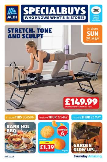 Aldi offer  - 22/05/2025 - 25/05/2025.