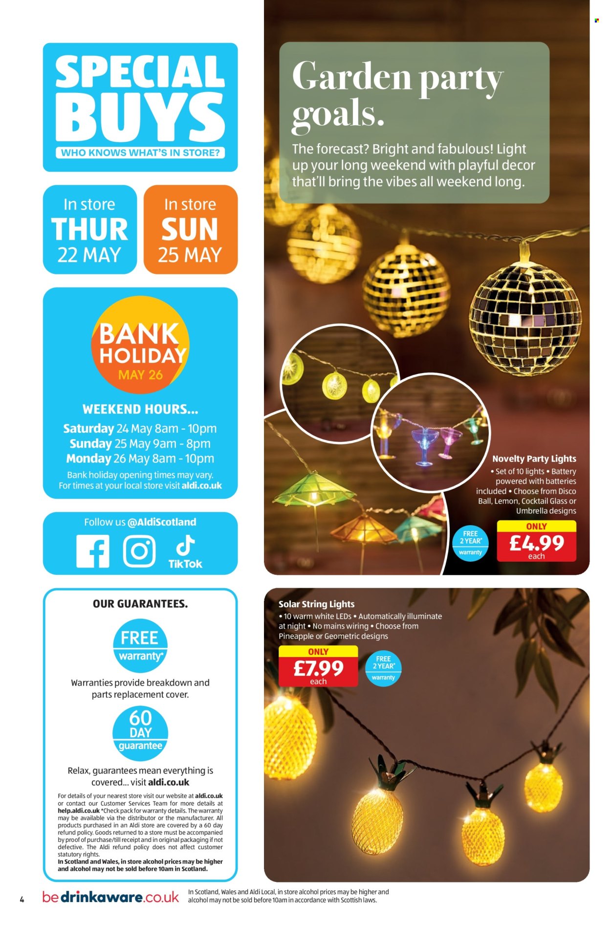 Aldi offer - 22/05/2025 - 25/05/2025. Page 1