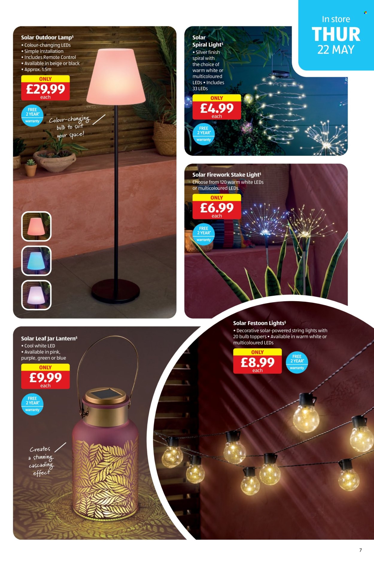 Aldi offer - 22/05/2025 - 25/05/2025. Page 1