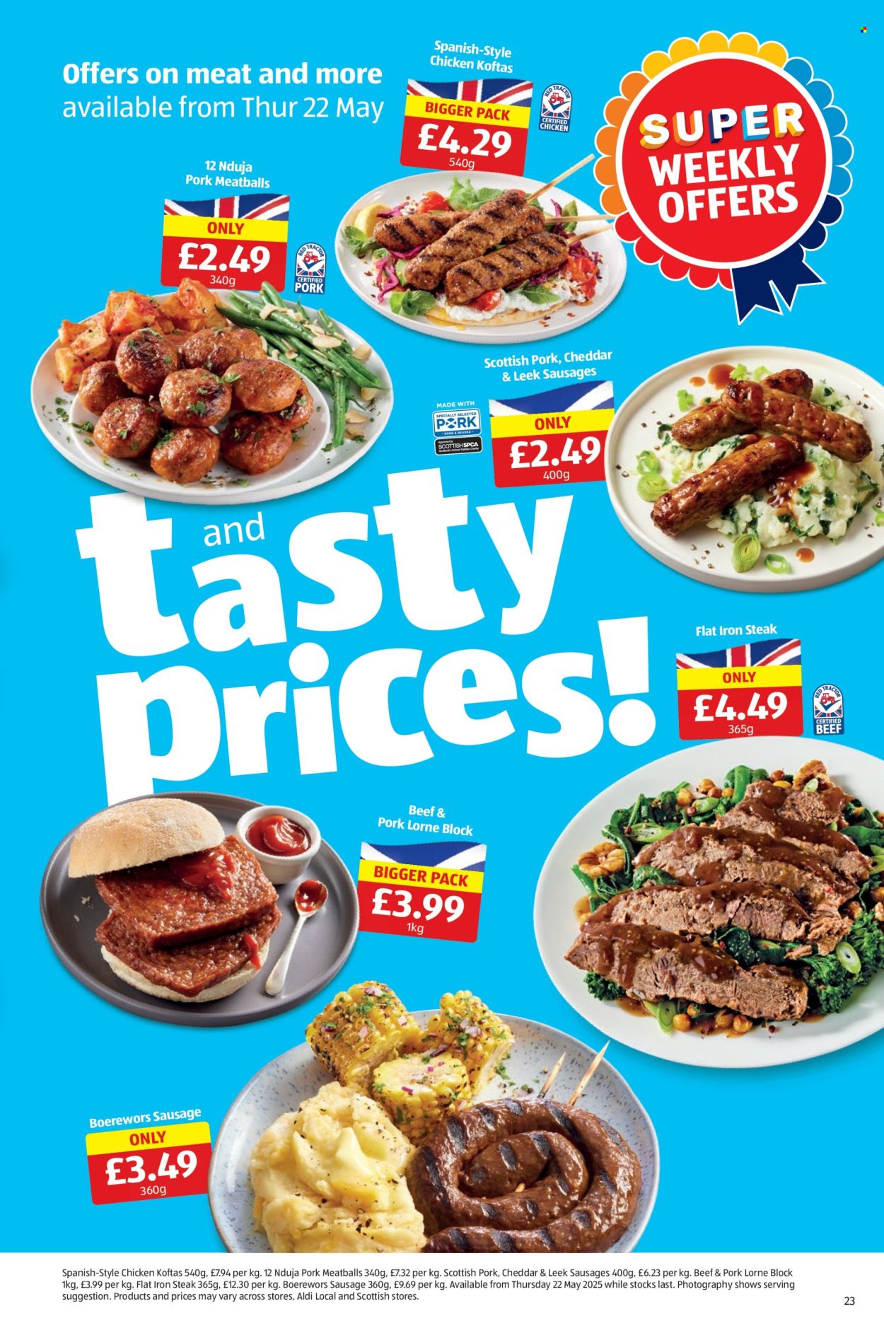 Aldi offer - 22/05/2025 - 25/05/2025. Page 1