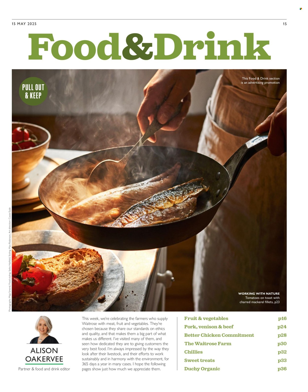 Waitrose offer. Page 1