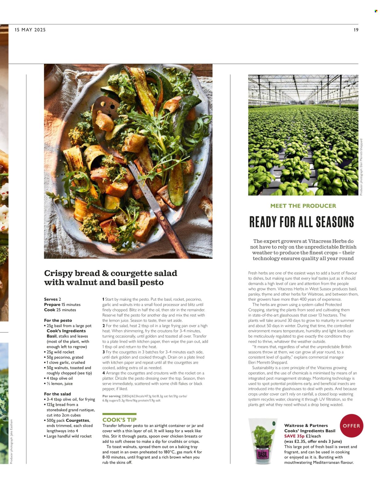 Waitrose offer. Page 1