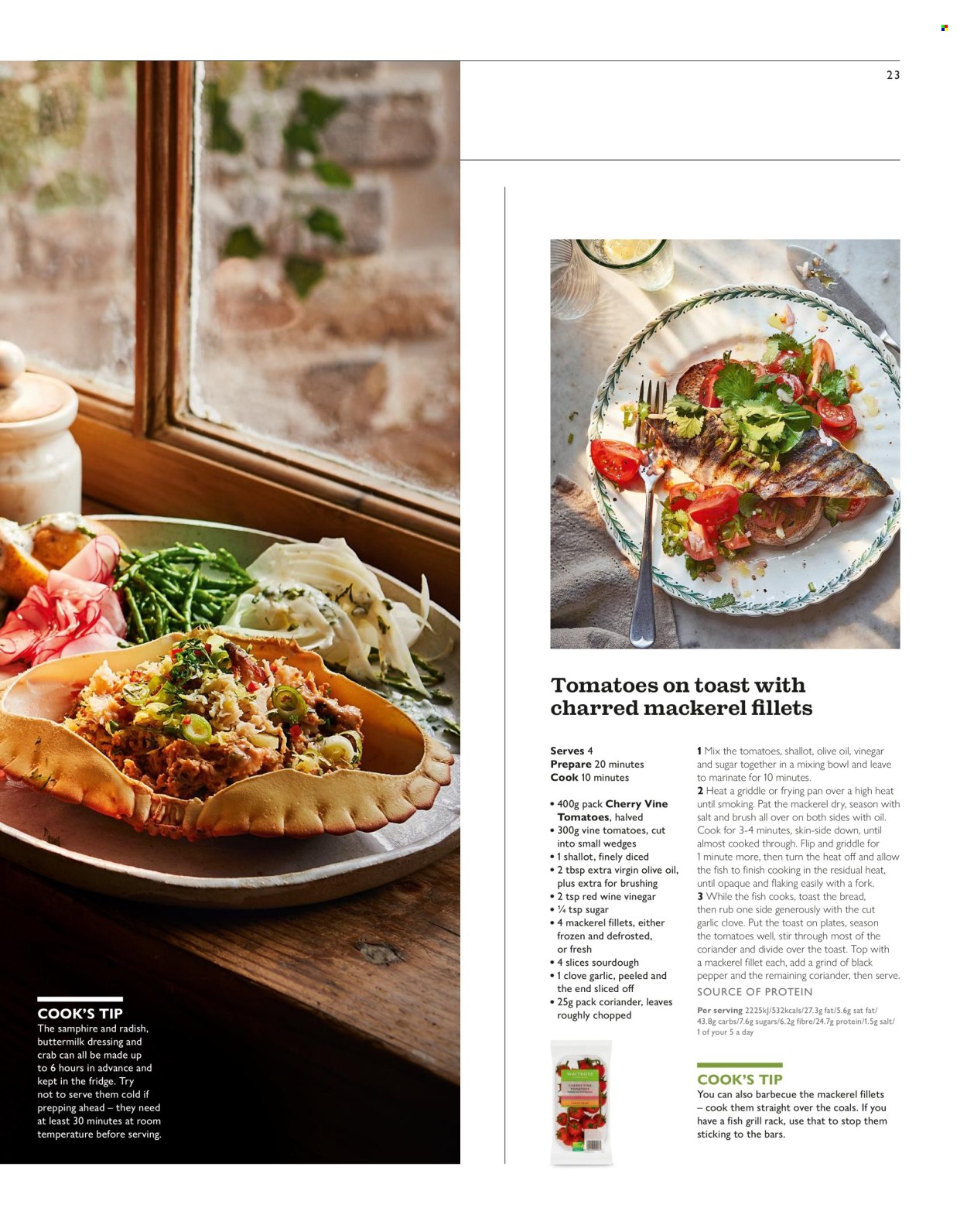 Waitrose offer. Page 1