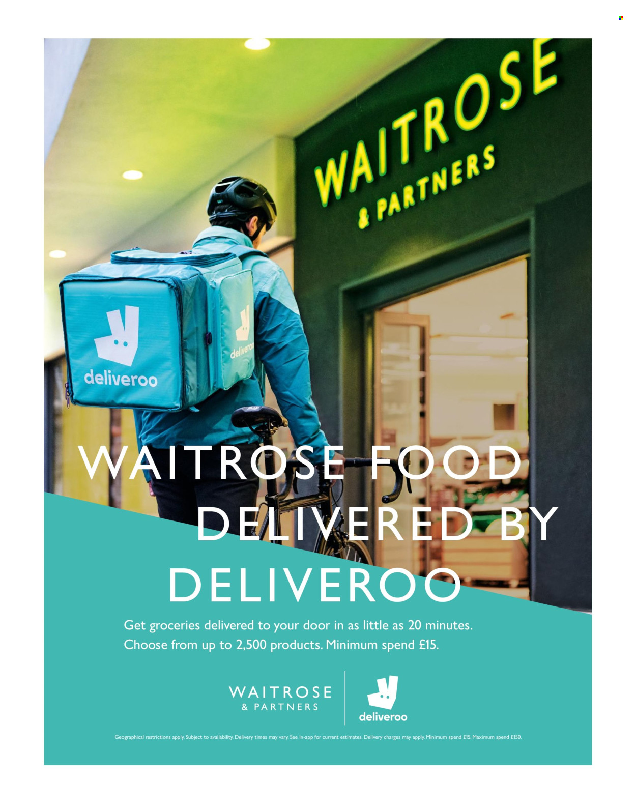Waitrose offer. Page 1