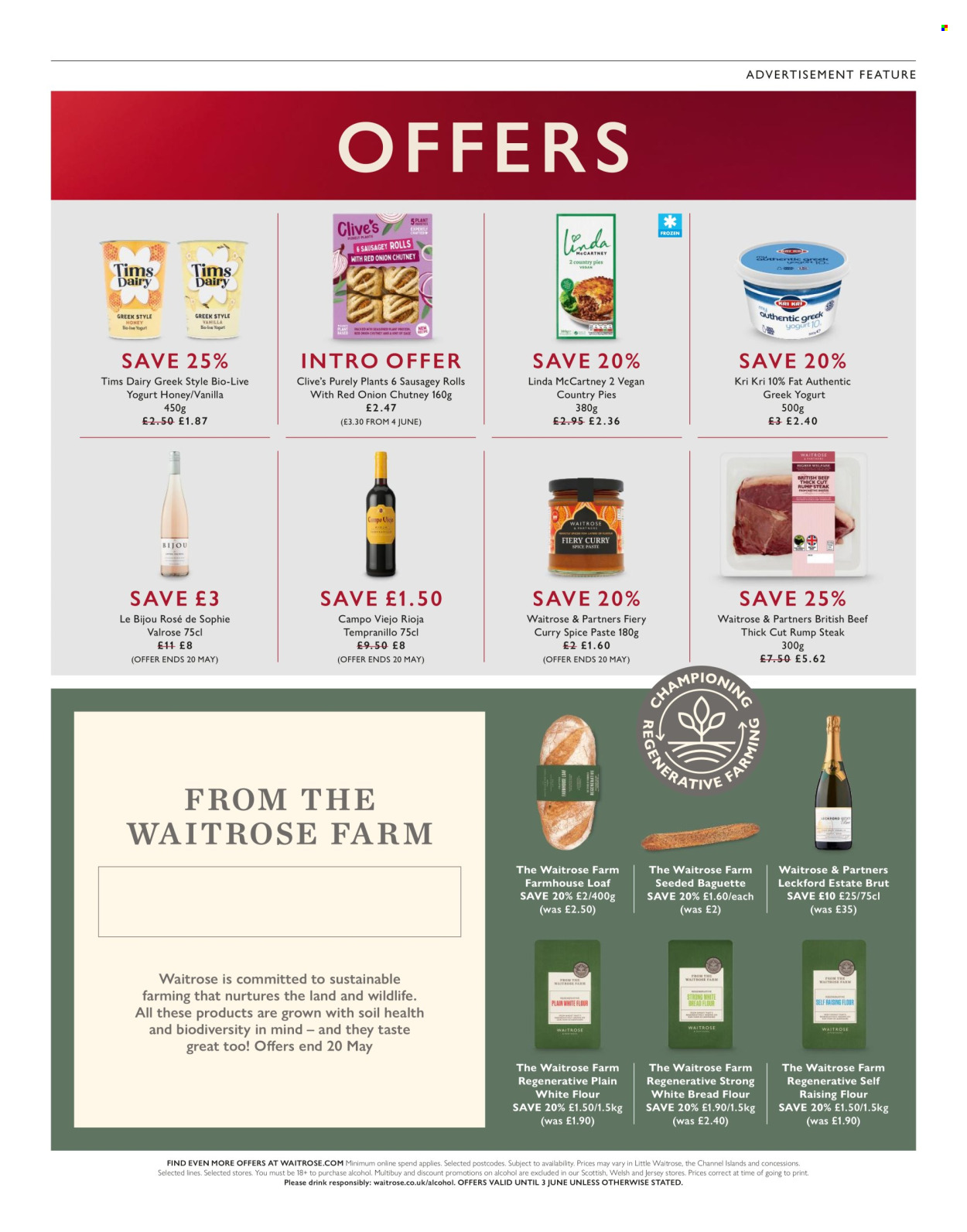 Waitrose offer. Page 1