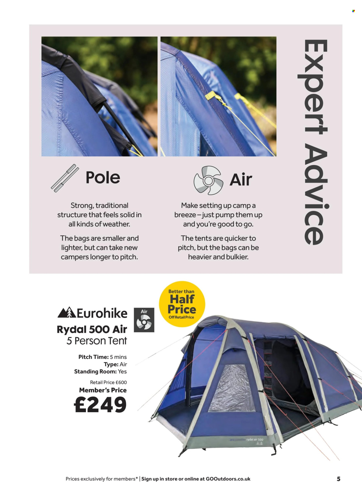 GO Outdoors offer - 20/05/2025 - 23/06/2025. Page 5