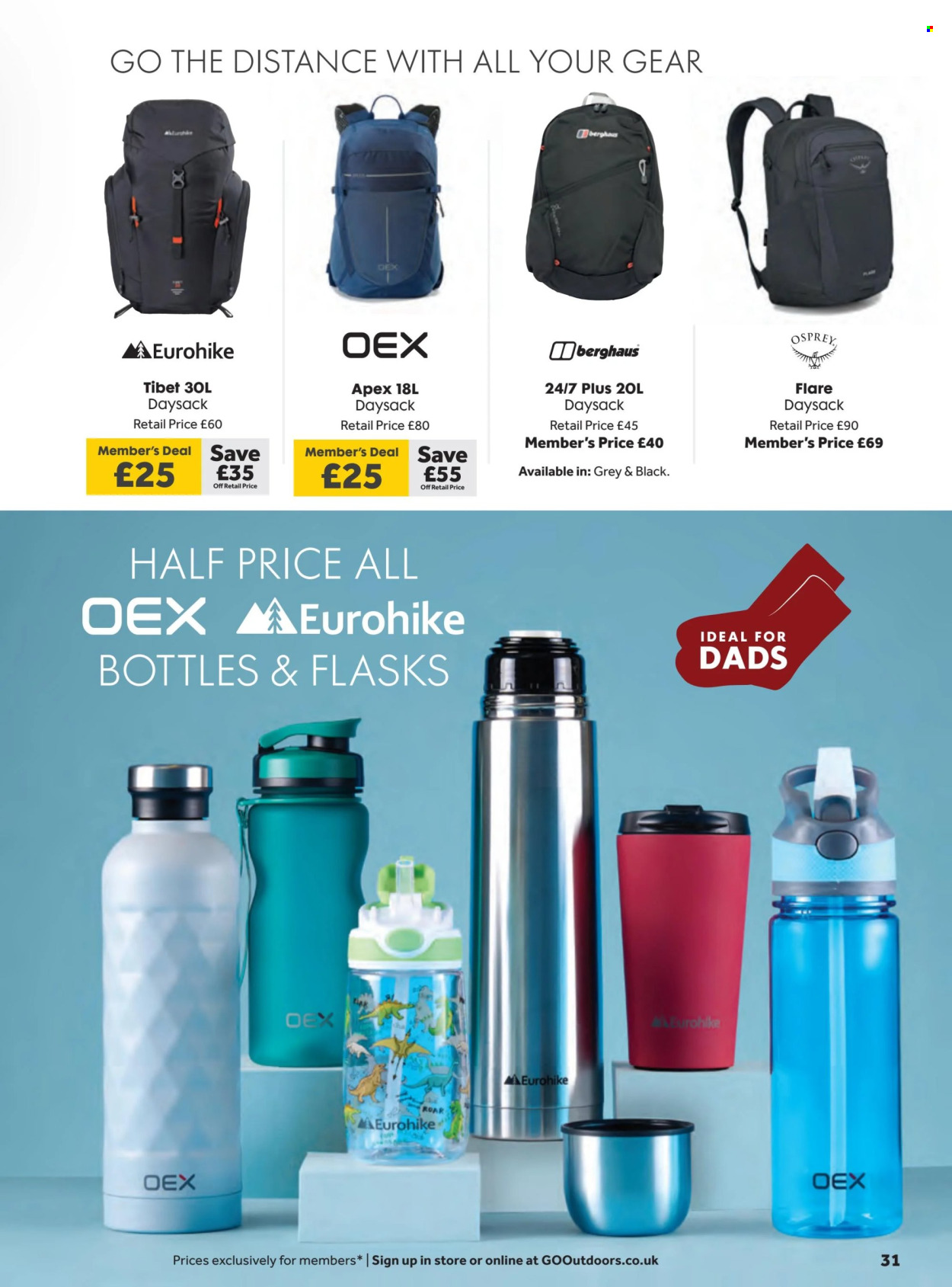GO Outdoors offer - 20/05/2025 - 23/06/2025. Page 31