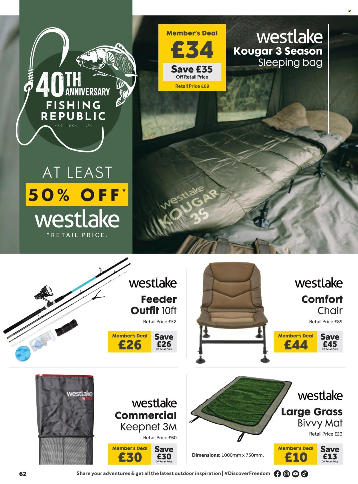 GO Outdoors offer - 20/05/2025 - 23/06/2025. Page 62