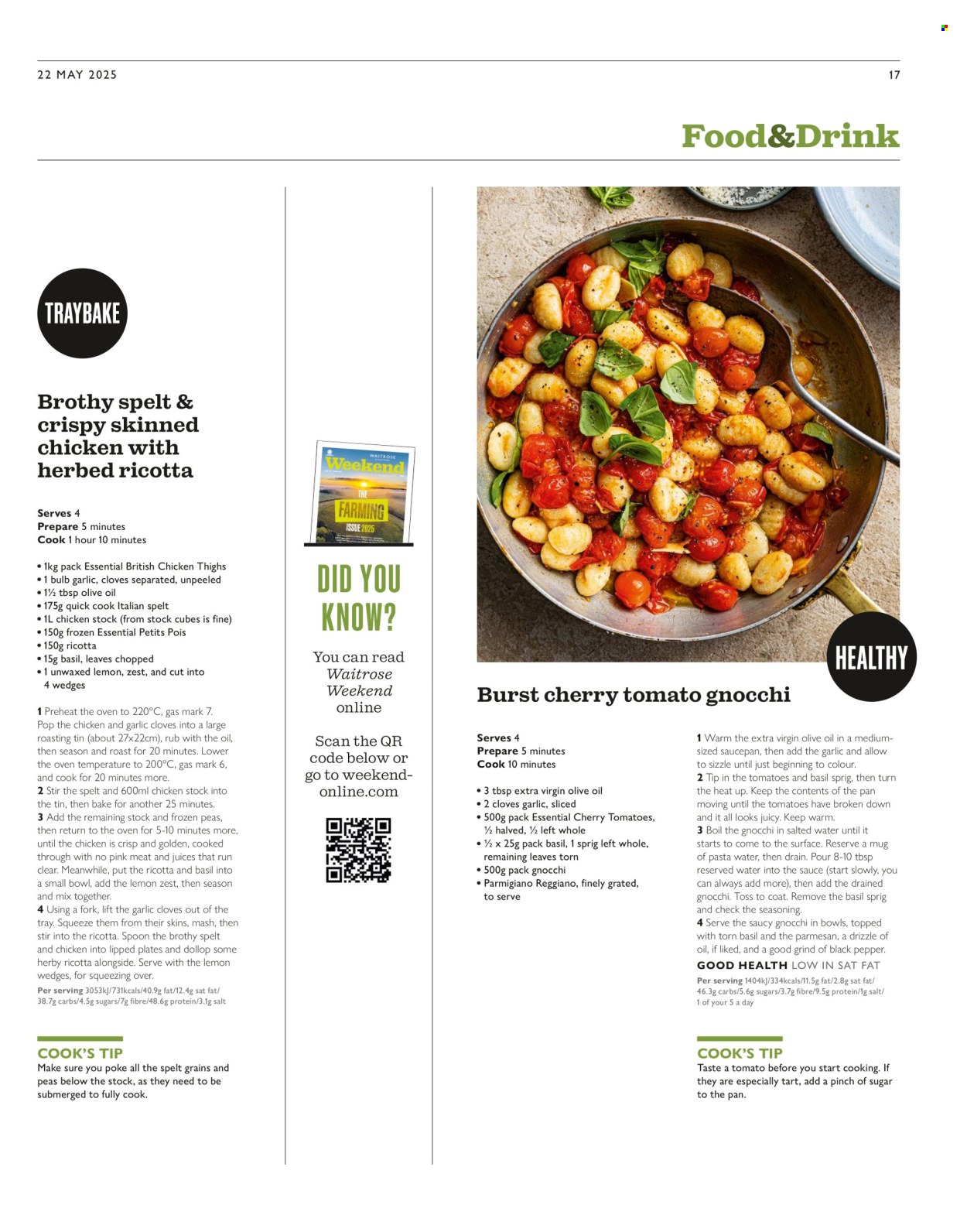 Waitrose offer. Page 17