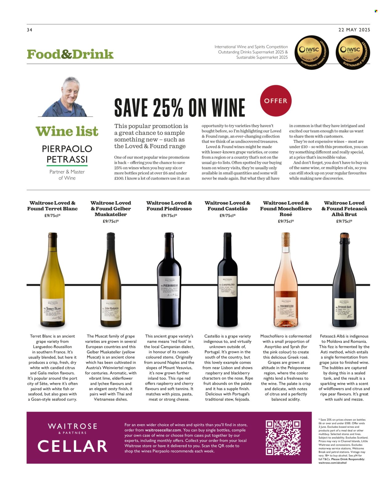 Waitrose offer. Page 34
