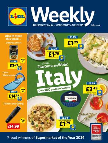 Lidl offer  - 29/05/2025 - 04/06/2025.