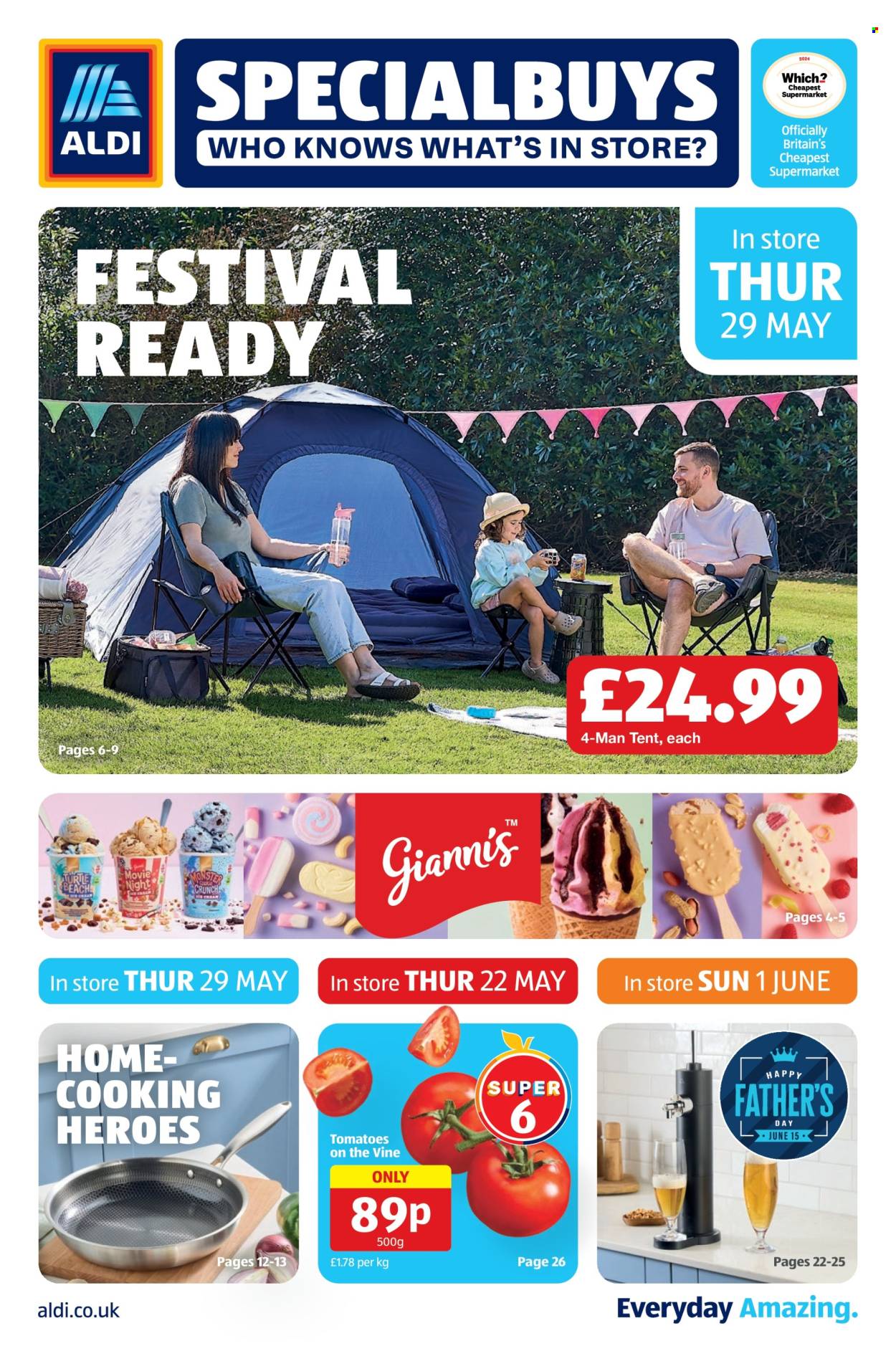 Aldi offer - 29/05/2025 - 01/06/2025. Page 1